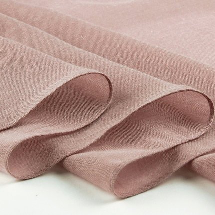 Yarn 36*36 90gsm 100 ramie wrinkled Pure Yarn fabric China for women scarf