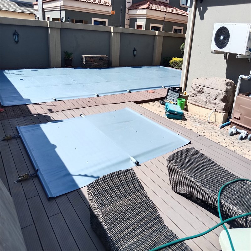 Pool Cover for Protection Durable Waterproof UV Resistant Ideal for Preventing Debris and Reducing Evaporation Easy to Install