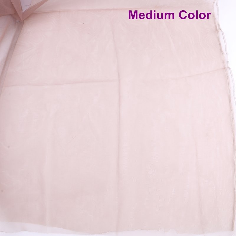 XUCHANG HARMONY 91cmx107cm 1 Yard Toupee and Lace Closure Hair Nets Accessories Soft Elastic Swiss Lace for Wig Making
