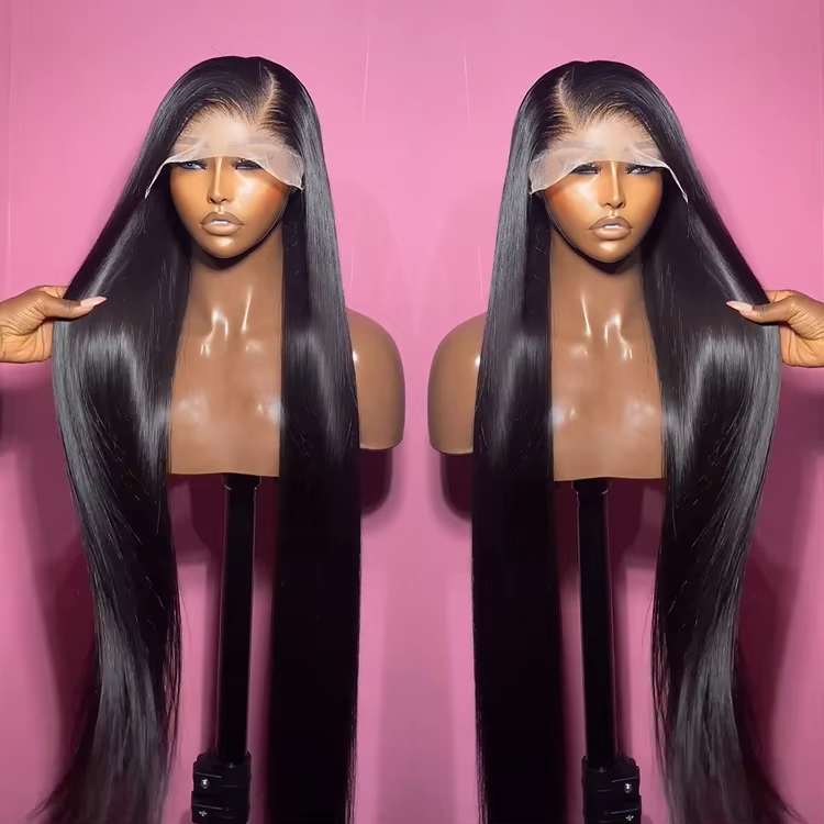 13x6 Straight Raw vietnamese Hair Wigs Glueless Full HD Transparent Lace Front Wigs Bone Straight Virgin Remy Indian Hair Wigs