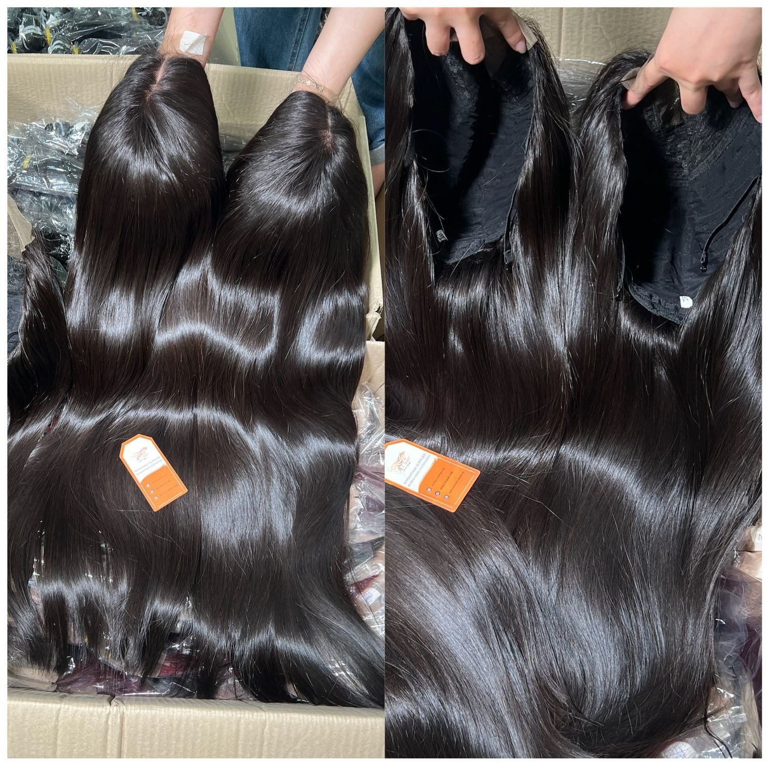 2024 Hot Selling Vietnamese Human Hair Lace Front Wig Virgin Hair Vendors Deep Wave Glueless Human Hair Wigs