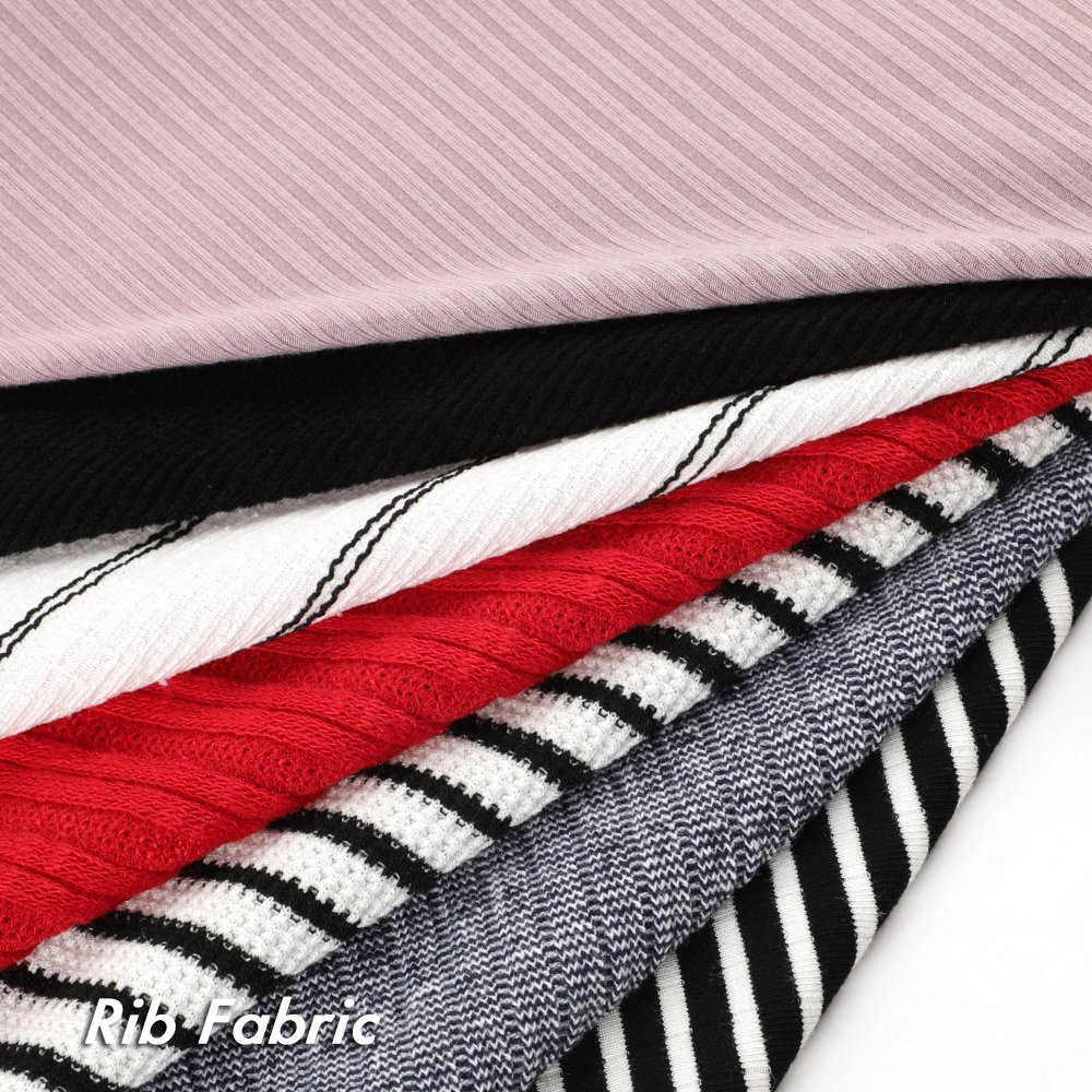 Eco-friendly OEM ODM Organic Bamboo Fiber Fabric For Garment, Jersey Terry Rib Knit Fabric Manufacturer/