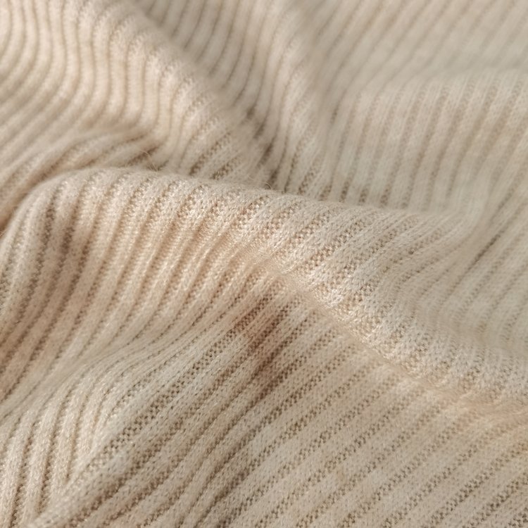 Hot sale Hot sales winter season imitation cashmere knitted RIB fabric RTN RIB for tops
