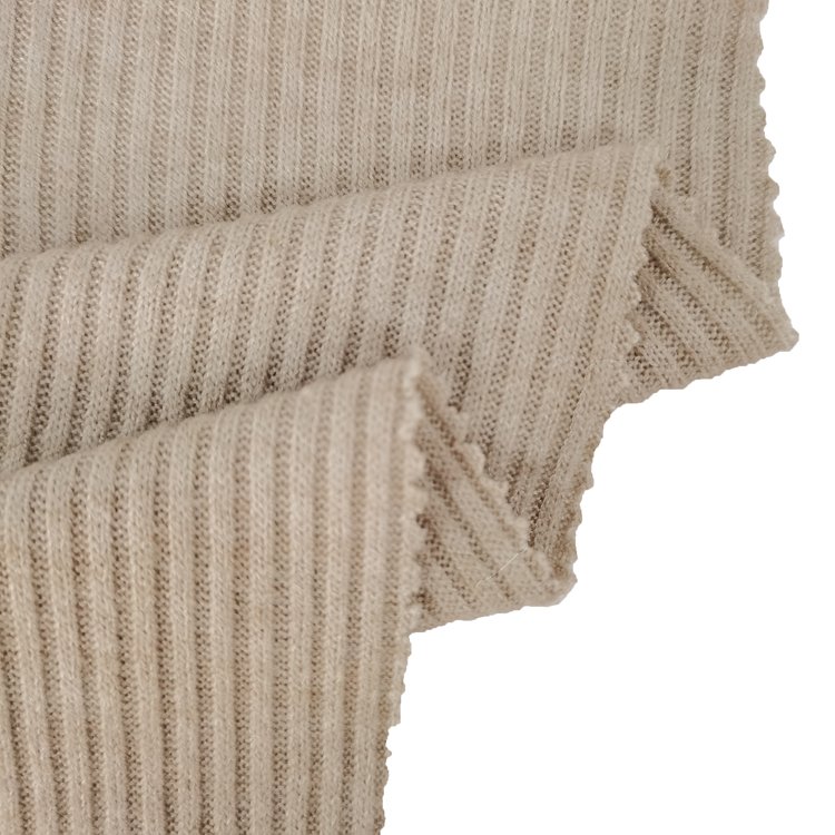 Hot sale Hot sales winter season imitation cashmere knitted RIB fabric RTN RIB for tops