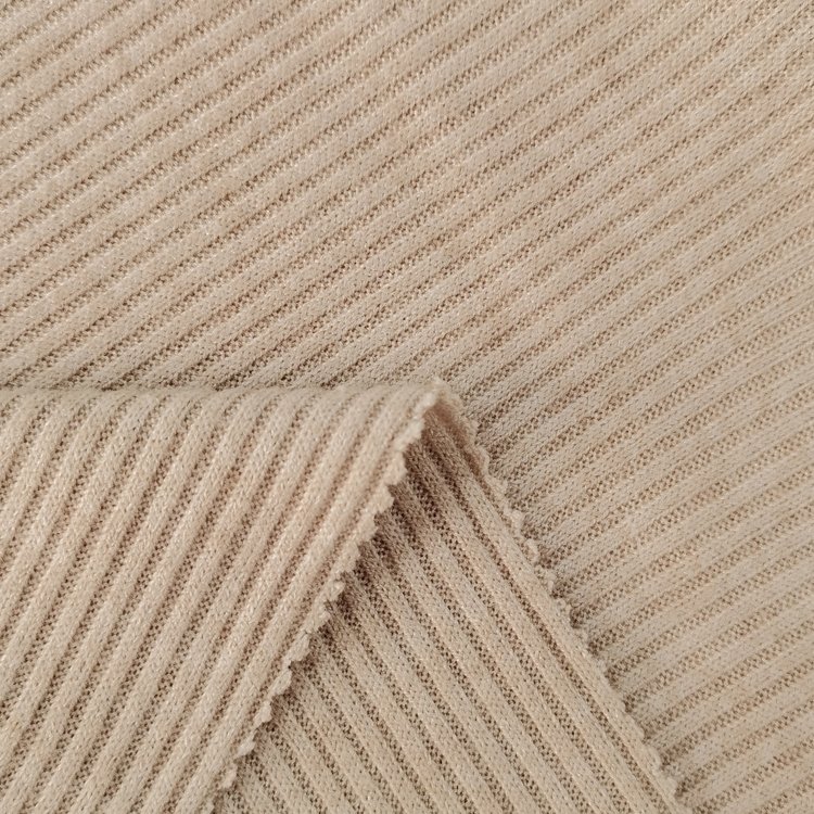 Hot sale Hot sales winter season imitation cashmere knitted RIB fabric RTN RIB for tops