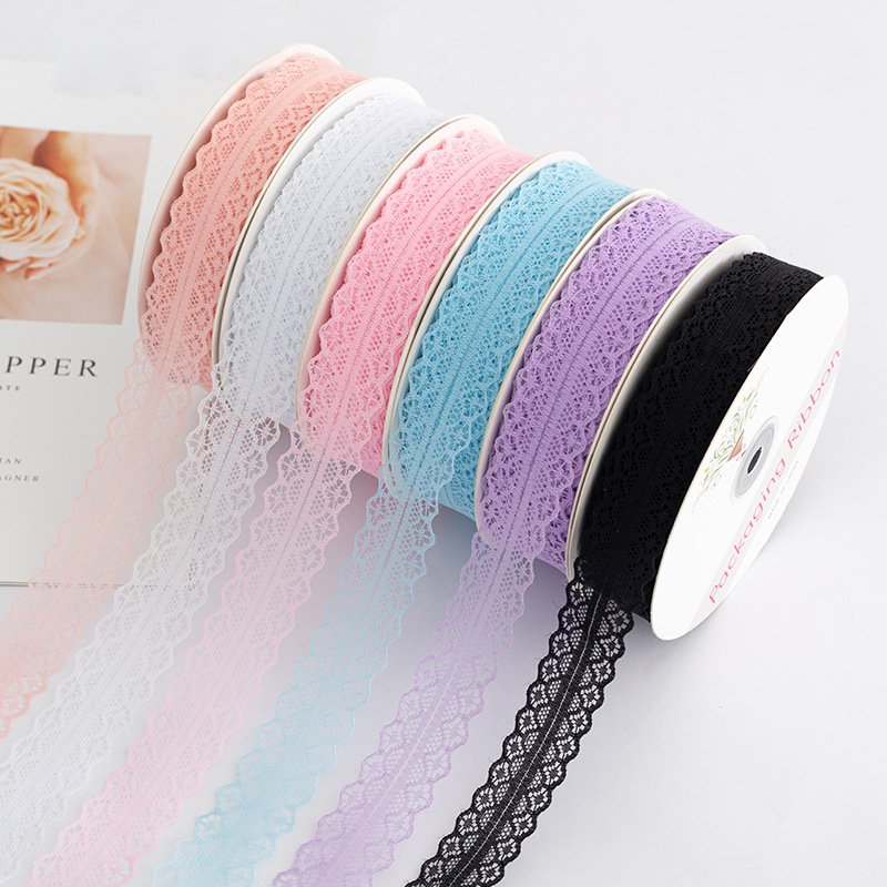 Lace Ribbon Rose Flower Cake Diy Decorative Ribbon Hollow Lace Packaging Ribbon