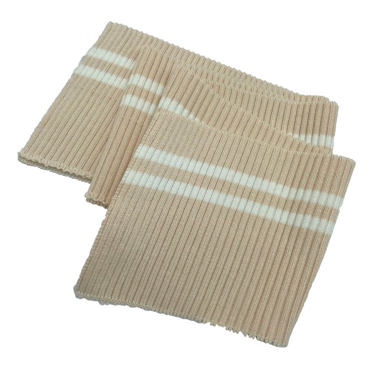 2x2 knitting custom ribbed collar,cuffs and Hem high quality rib for thick jacket