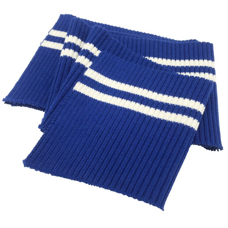 2x2 knitting custom ribbed collar,cuffs and Hem high quality rib for thick jacket