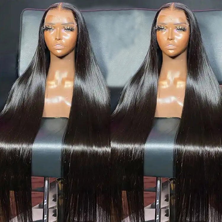 Frontal Glueless Full Hd Lace Wig,Cuticle Aligned Virgin Raw Indian Hair Wig,Unprocessed 100% Full Lace Human Hair Wig
