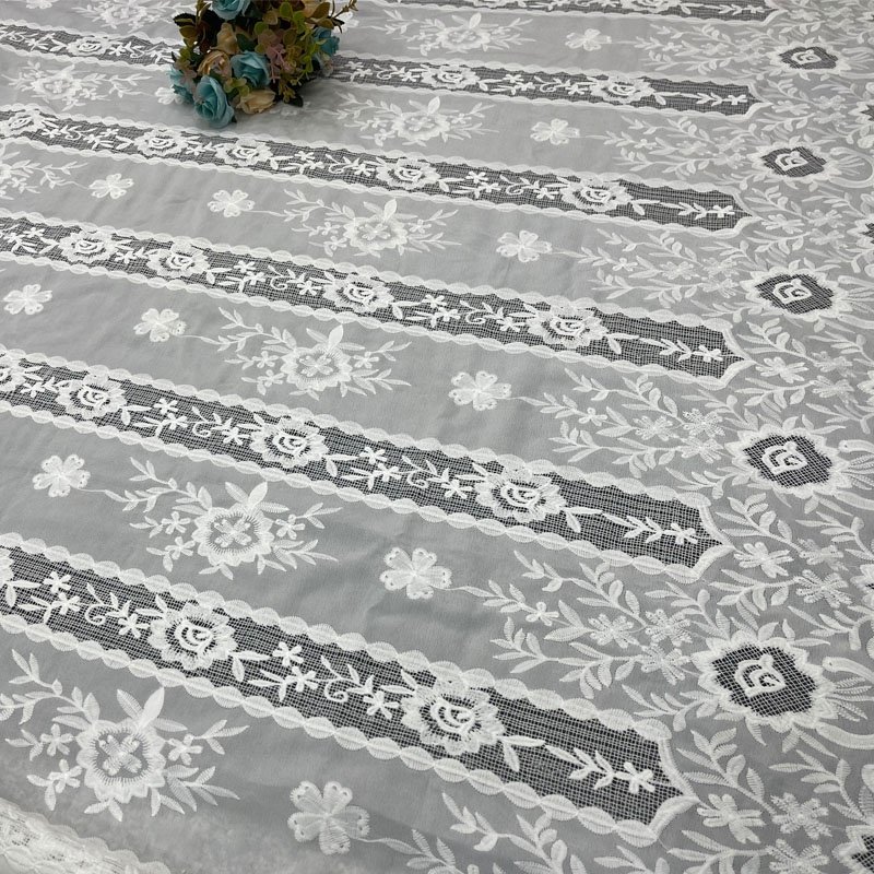 Customization Embroidery Fabric Guipure Eyelet Hoh Lace Fabrics african for Women Clothes