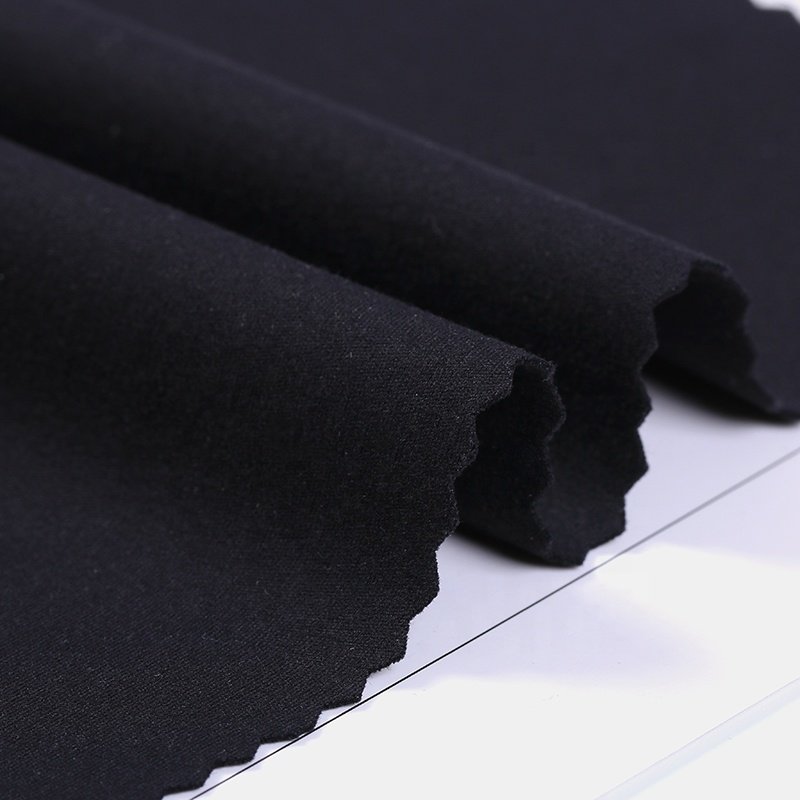 High stretch polyester spandex breathable yoga leggings pants sports bra fabric