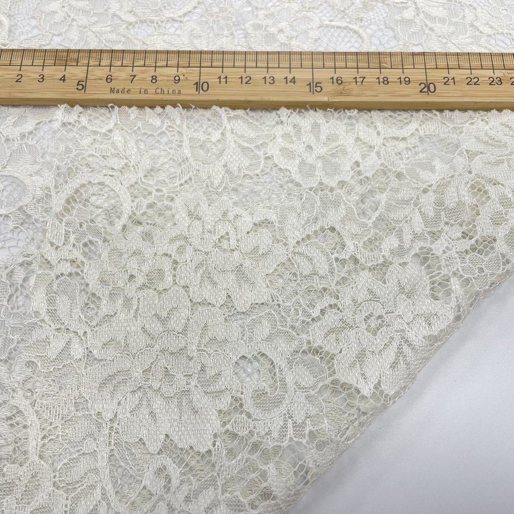 Best Selling White Cord Lace Fabric African Nigerian Water Soluble Lace French Dresses Guipure Lace Fabric