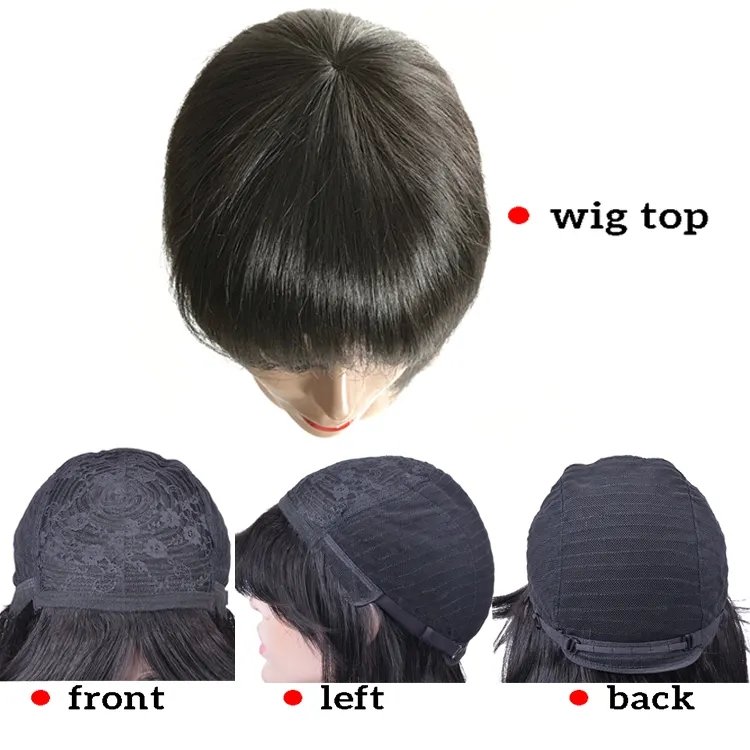 Wholesale Ombre Brown Raw Indian Virgin Hair Afro Curly Wig Cuticle Aligned Indian Human Hair Swiss Lace Front Wigs with bangs