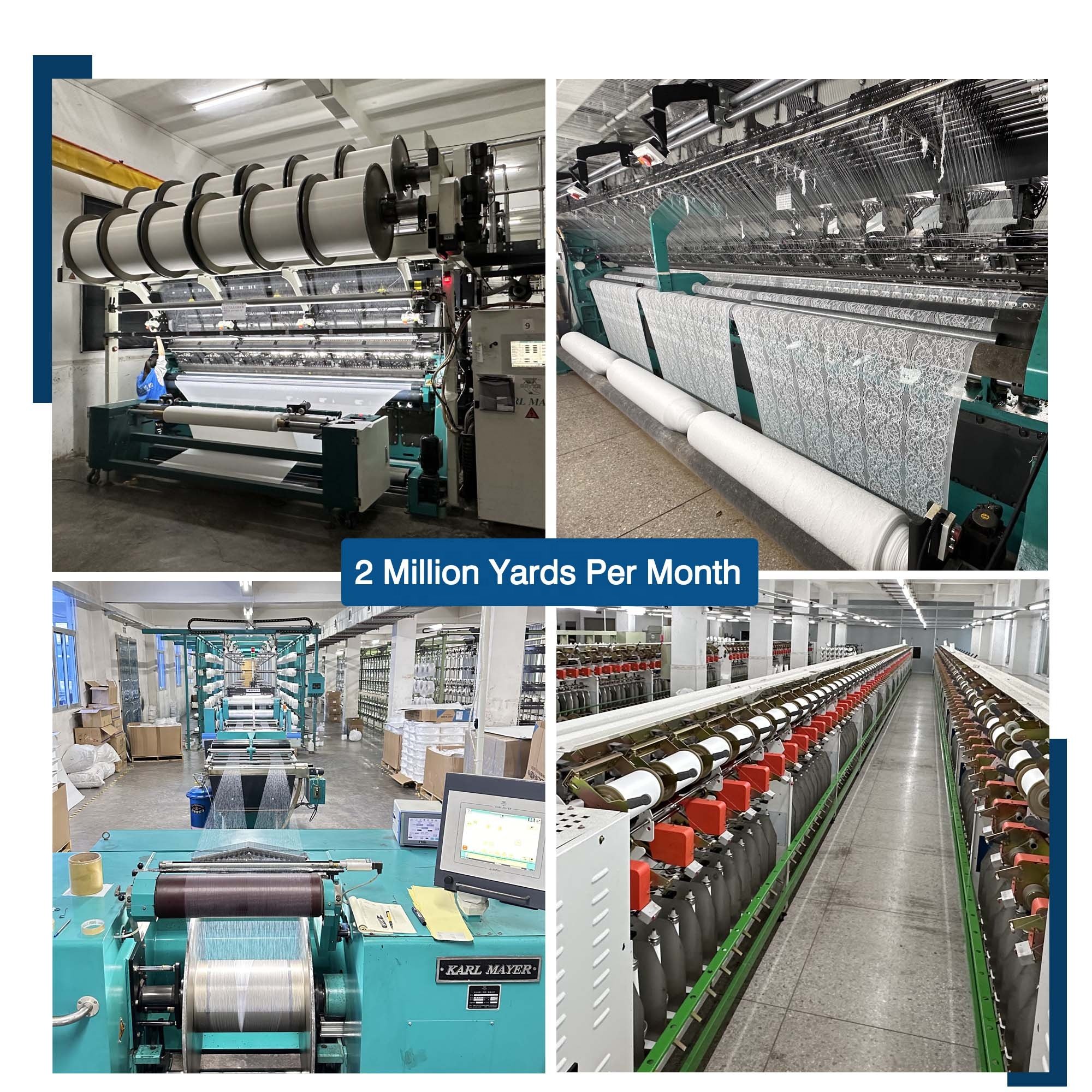 New Fashion African embroidery polyester fabric lace factory