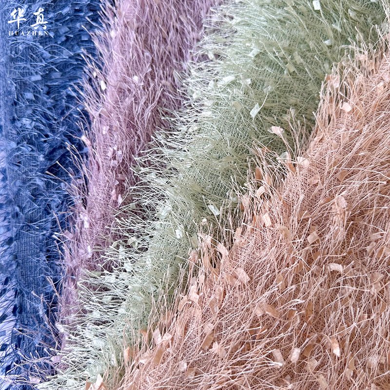 Various Colors Beaded White 3D feather Fabric Lace Heavy Beaded Tulle Fabric Bridal For Wedding Party Dress