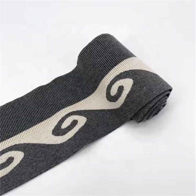 Good price viscose spandex comfortable fabric rib cuffs for casual clothes