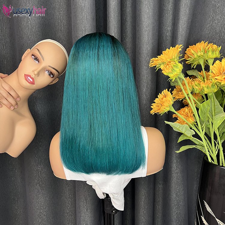 glueless bob wig, perruque bob lace frontal gray ginger pink 613 blonde blue color bob wig, skunk stripe bob lace frontal wig