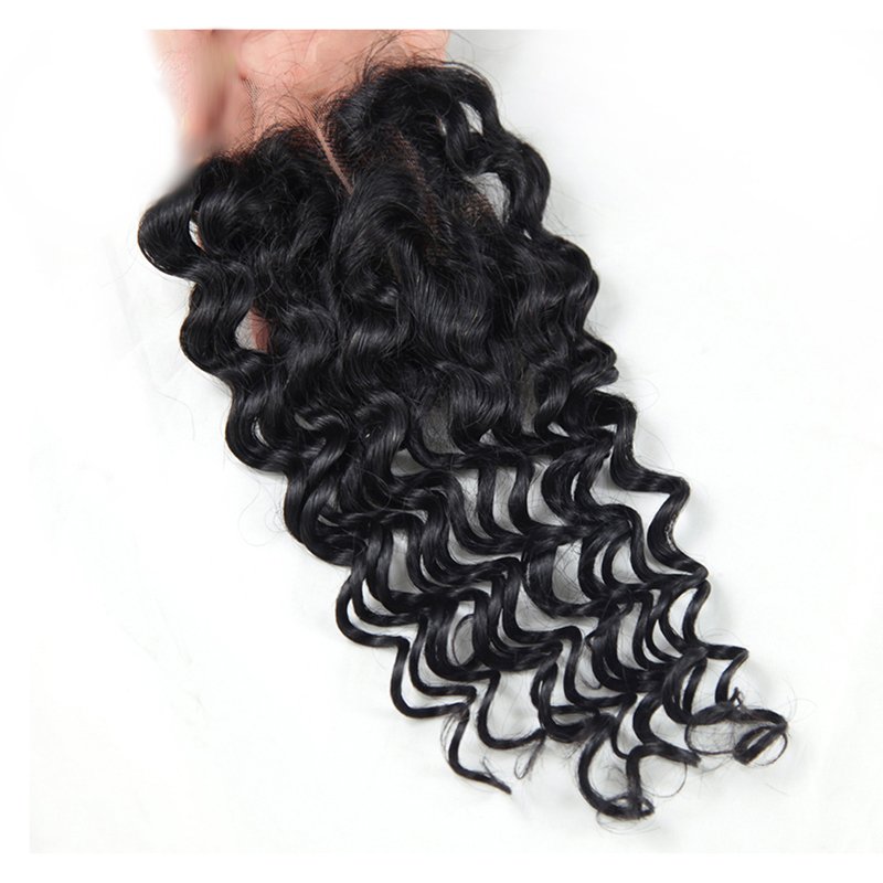 Wise Girls Remy Lace Frontal Closure 4x4 5x5 6x6 Cheap Brazilian Virgin Human Hair Deep Wave HD Lace Closure With Baby Hair