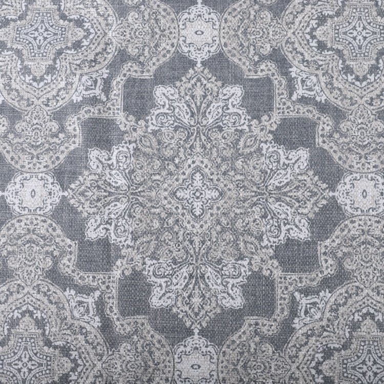 Latest Design Look Fabric Digital Printed Upholstery Linen Fabric For Garment Dress
