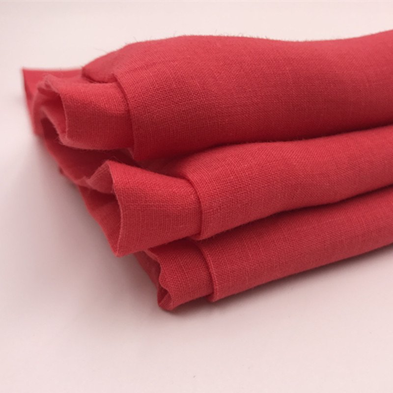 Custom 70% Ramie 30% Cotton Fabric Washing Material fabric ramie