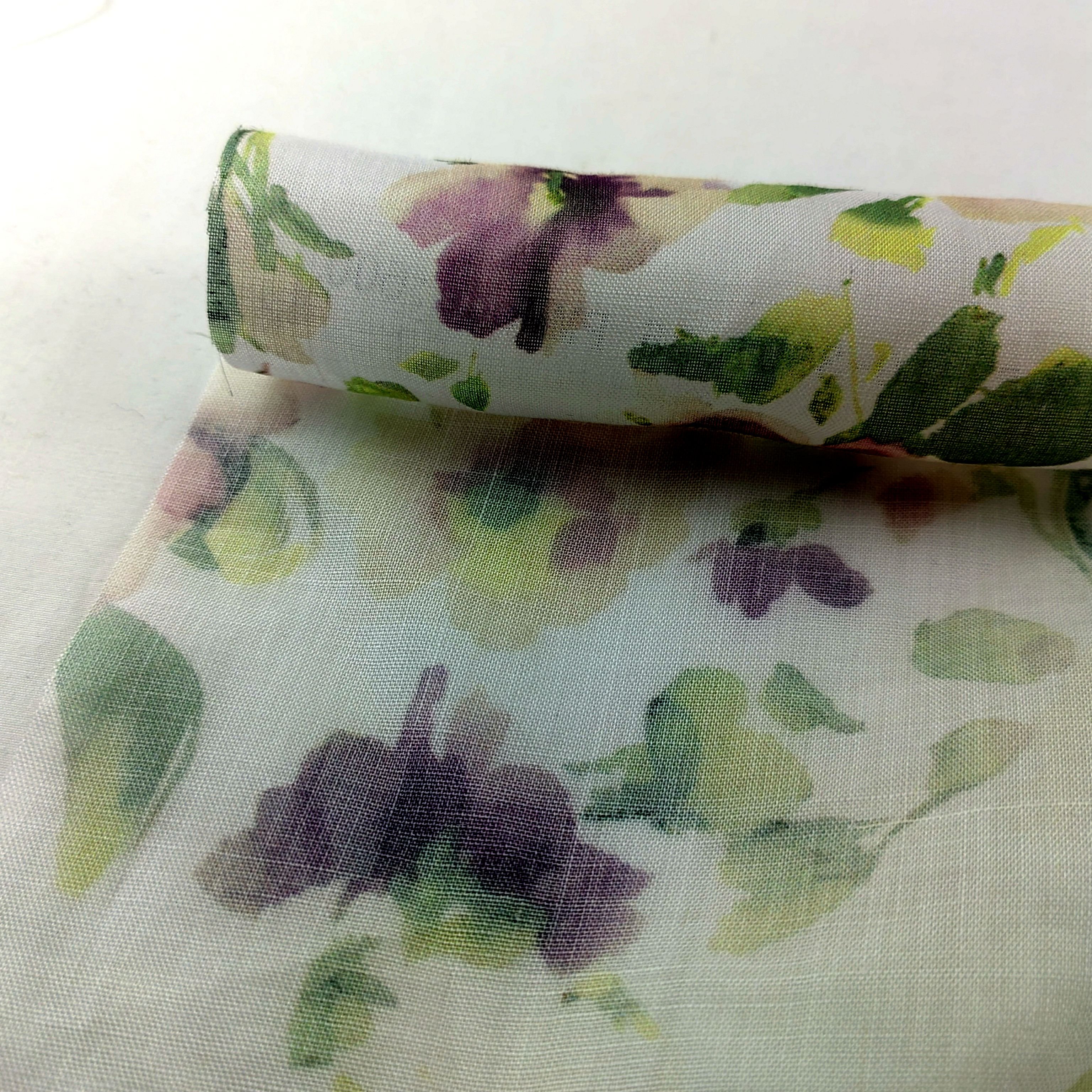 Pure Linen prints fabric natural fiber linen printed fabric for linen casual dress shirts