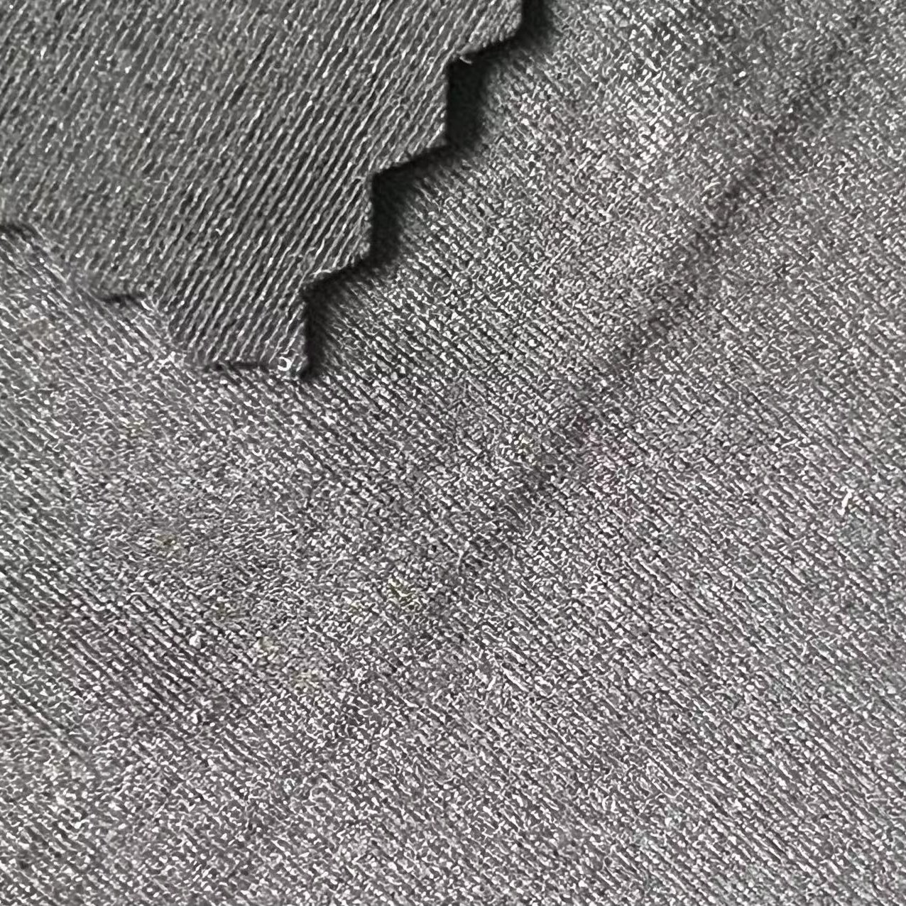 Quality Choice High Elastic Ribbed Spandex Nylon Elastane Fabric Weft Knitted For Yoga And Sportswear