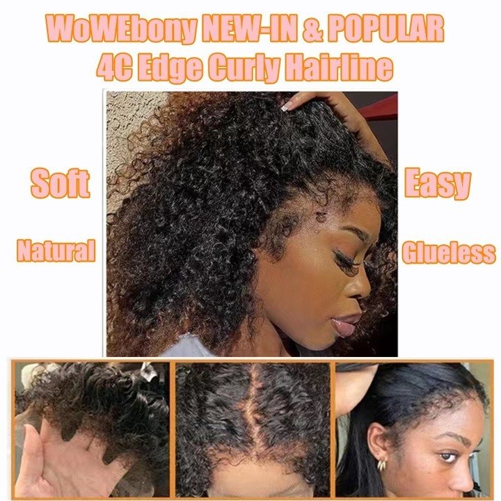 4x4 13x4 Lace Frontal Wig Super Double Drawn Egg Curl Virgin Cambodian Hair HD Lace Egg Curls Fumi Hair Wig