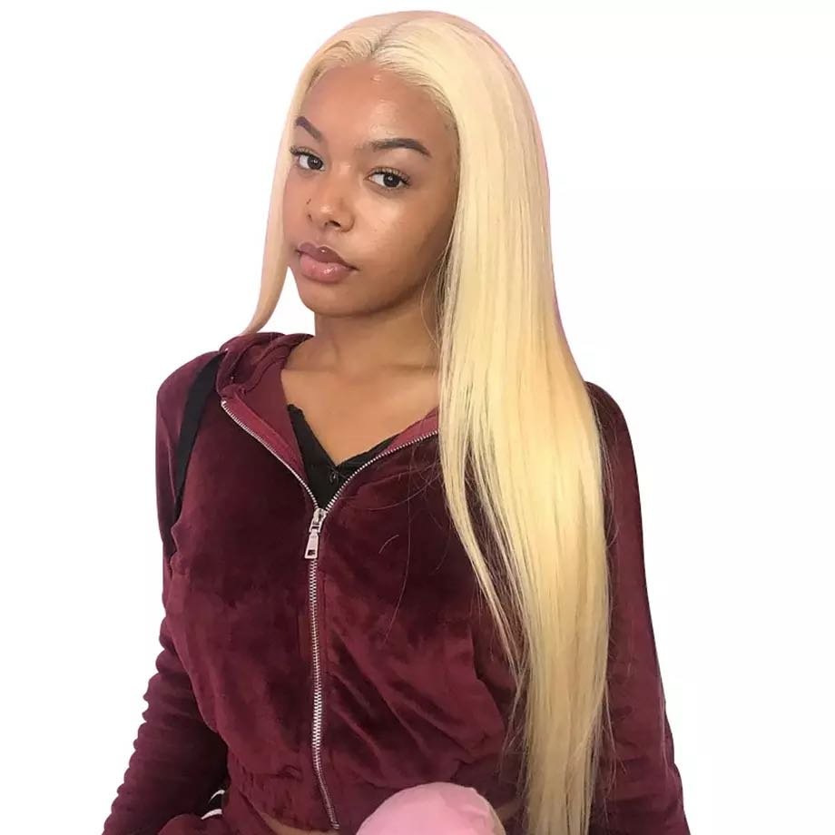 Wholesale 613 HD Full Lace Frontal Wig Human Hair, Platinum Blonde 613 transparent Lace 13x4 13x6 Virgin Hair Lace Front Wig