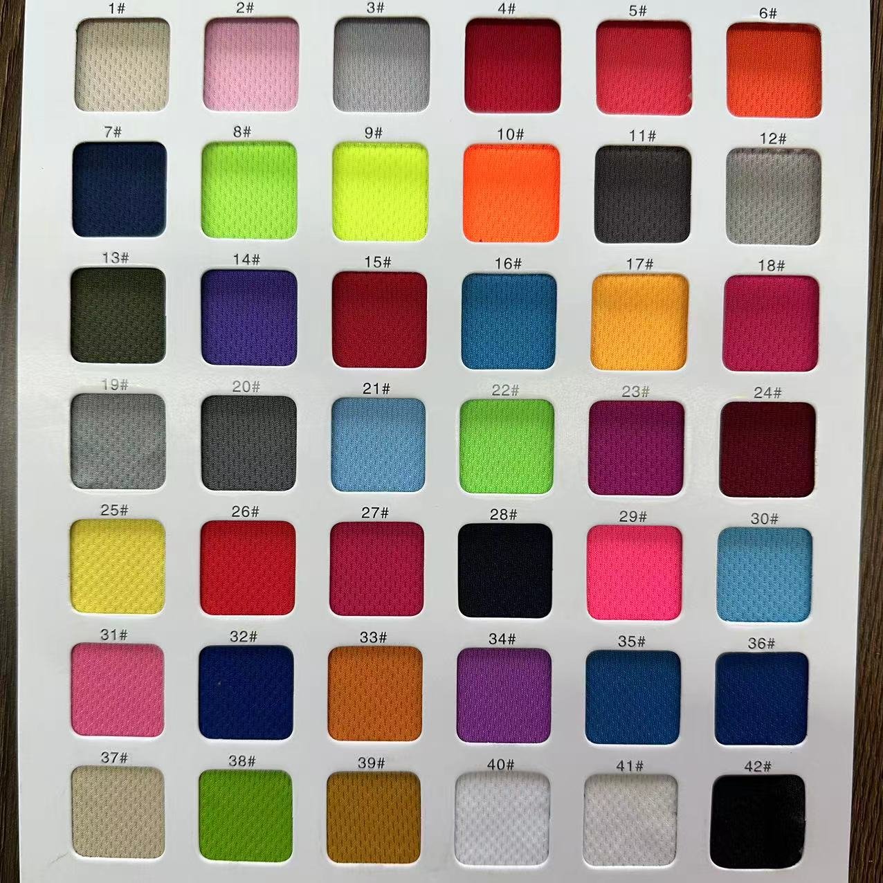stock lot 75D/72F eyelet mesh football jersey fabric 100%polyester white bird eye mesh fabric for sublimation print