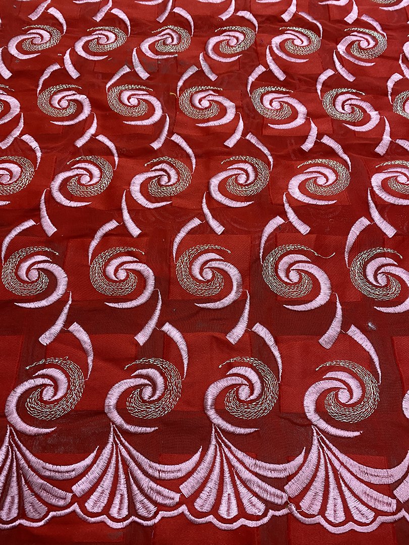 2023 New Arrival Cotton African Lace Fabrics Swiss Cotton Embroidery fabric supplier from India