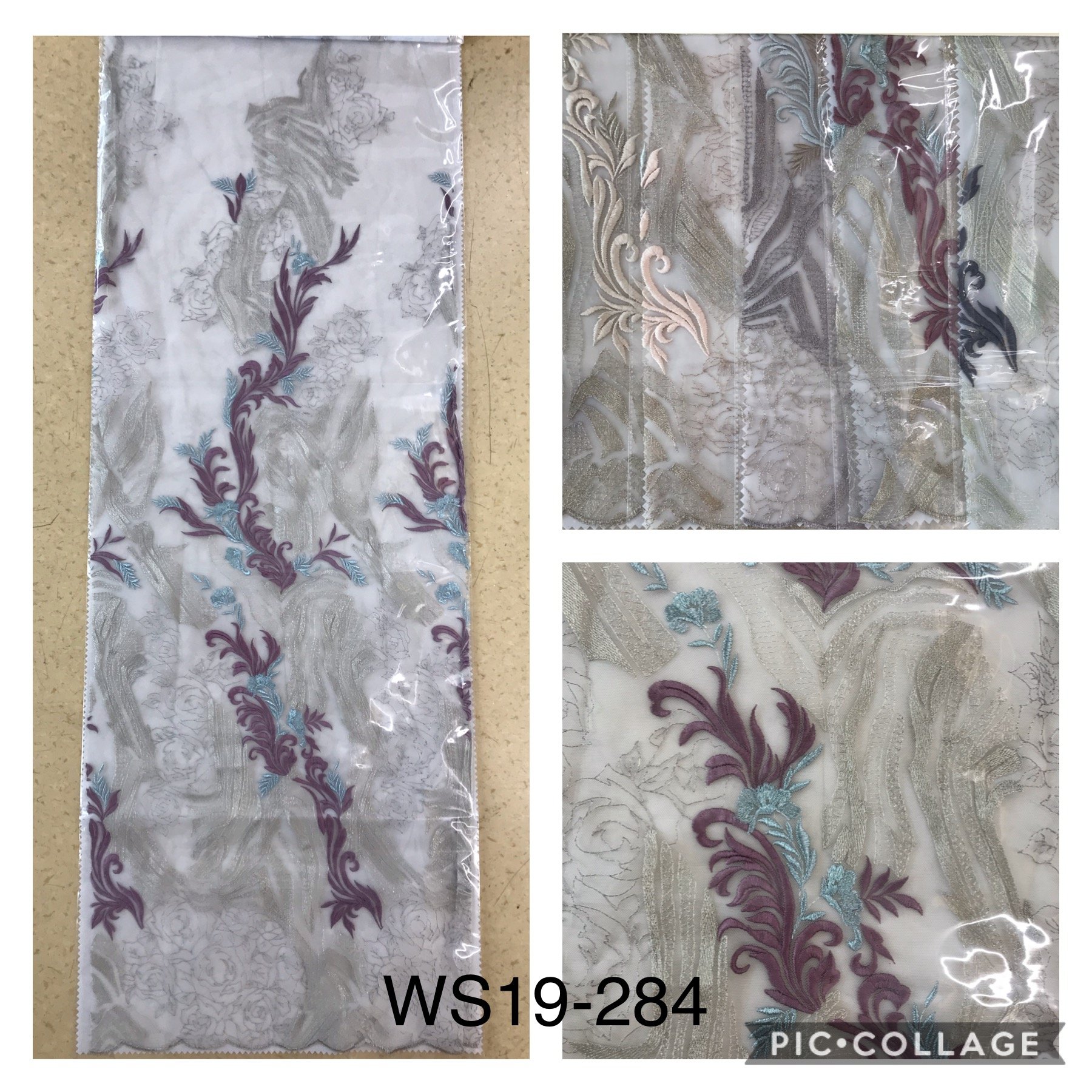 competitive price customized design plat embroidered tulle lace fabric for women embroidery garments
