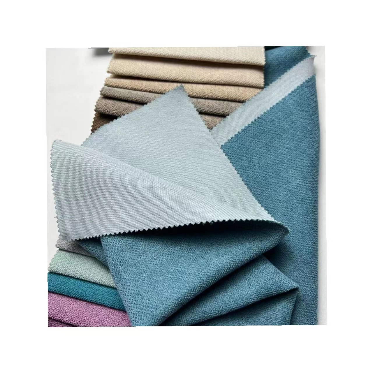 Manufacturer's newly arrived 100% polyester with good texture and no stripes sofa fabric