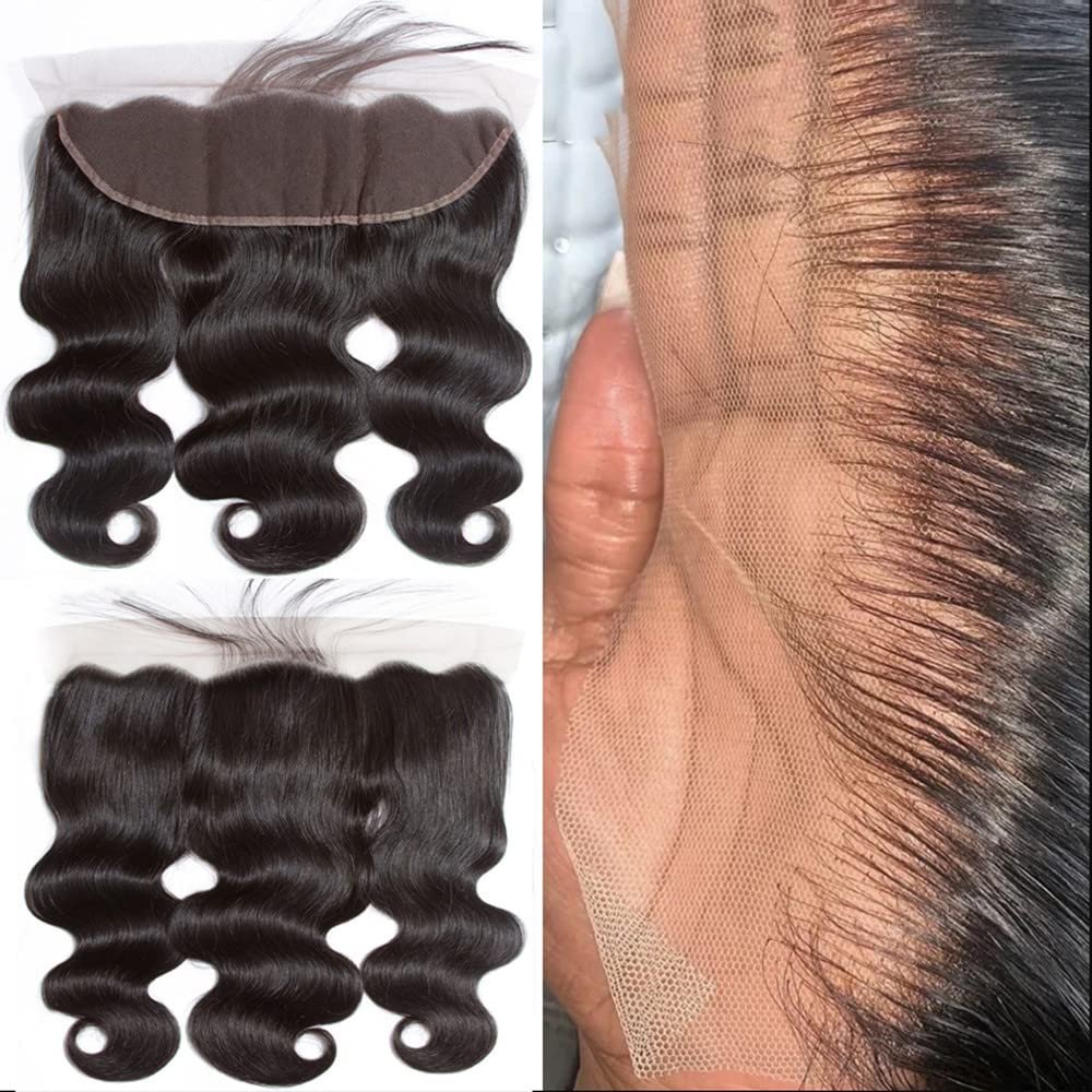 Cheap Virgin Human Hair Pre Pluck Swiss Hd Transparent 4X4 5X5 6X6 13X6 360 13X4 Ear To Ear Lace Frontal Body Wave Malaysian