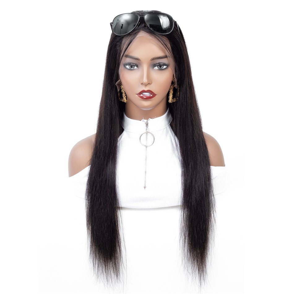 Cheap Raw Brazilian Human Hair HD Lace Frontal Wigs Human Hair 13X4 Lace Front Wigs Human Hair Straight Lace Wigs For Black Wome