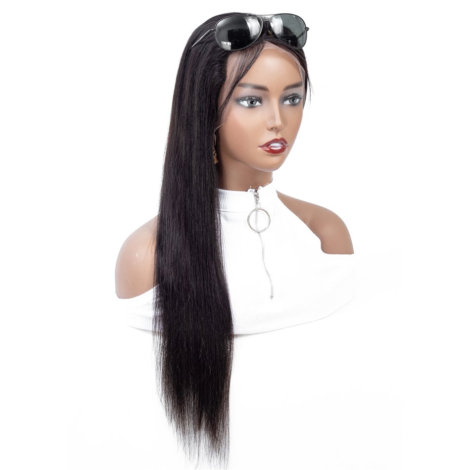 Cheap Raw Brazilian Human Hair HD Lace Frontal Wigs Human Hair 13X4 Lace Front Wigs Human Hair Straight Lace Wigs For Black Wome