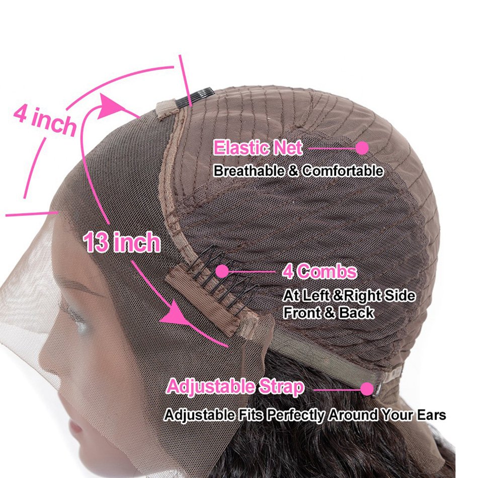 Cheap Raw Brazilian Human Hair HD Lace Frontal Wigs Human Hair 13X4 Lace Front Wigs Human Hair Straight Lace Wigs For Black Wome