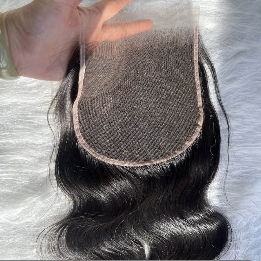 Evia 7X7 18inch Body wave Skinlike Real HD Lace Frontal Only, HD Lace Piece