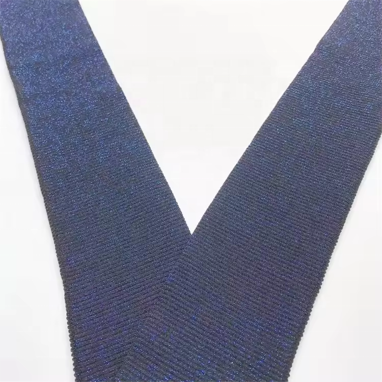Custom factory price rayon skin-friendly rib knit cuff