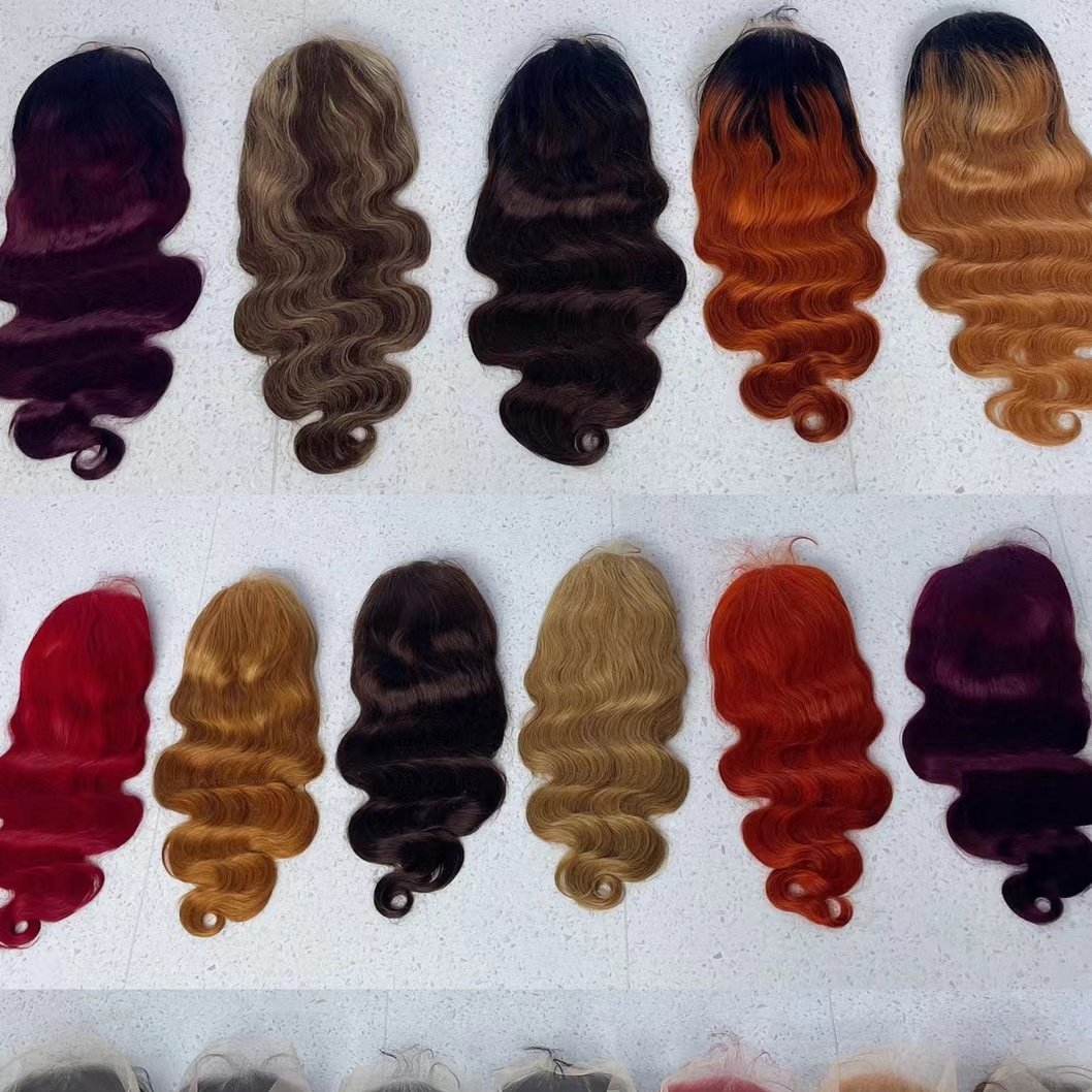 Human Hair Lace Wigs body wave Style Hot Selling 100% Brazilian Women Dark