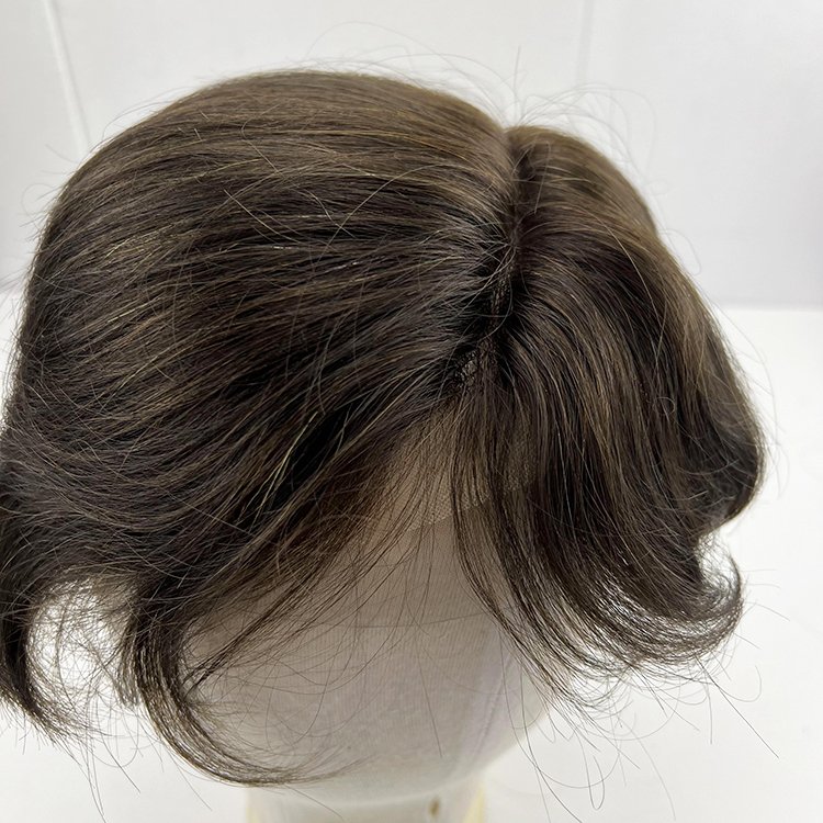 Lace And Pu Base Wig For Men Indian Hair Replacement System Unit For Men Male Hair Prosthesis Milsur Australia Men Toupee