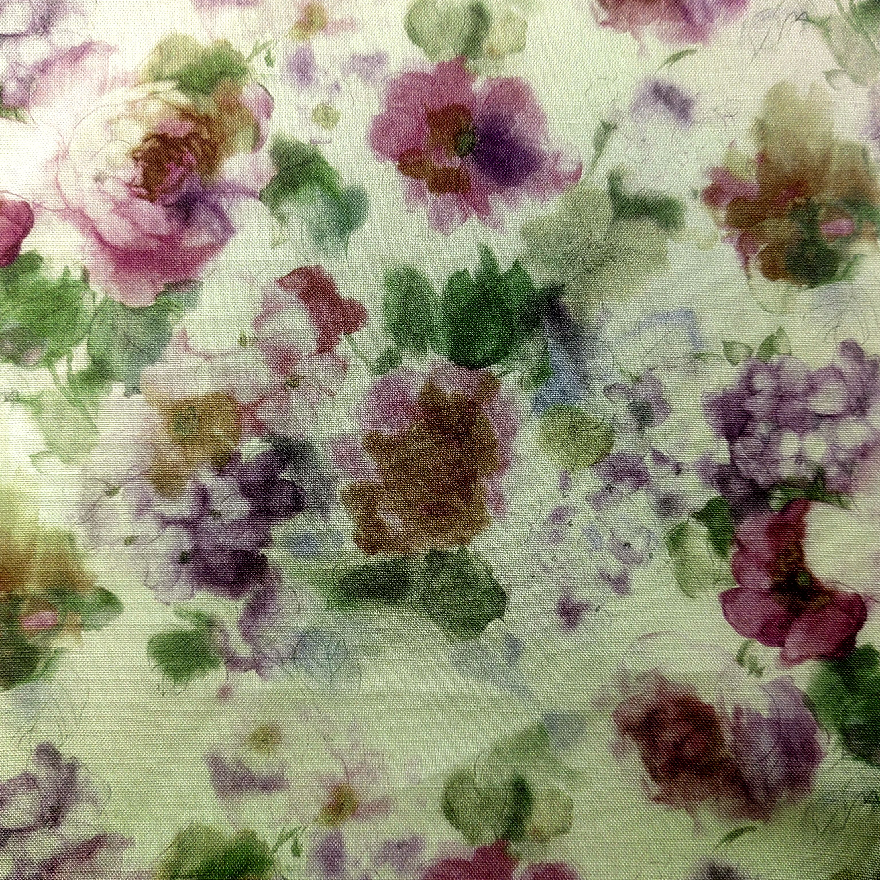 Customized pattern 78gsm Direct Injection Digital Printing 42S 100% Ramie Fabric for Dresses