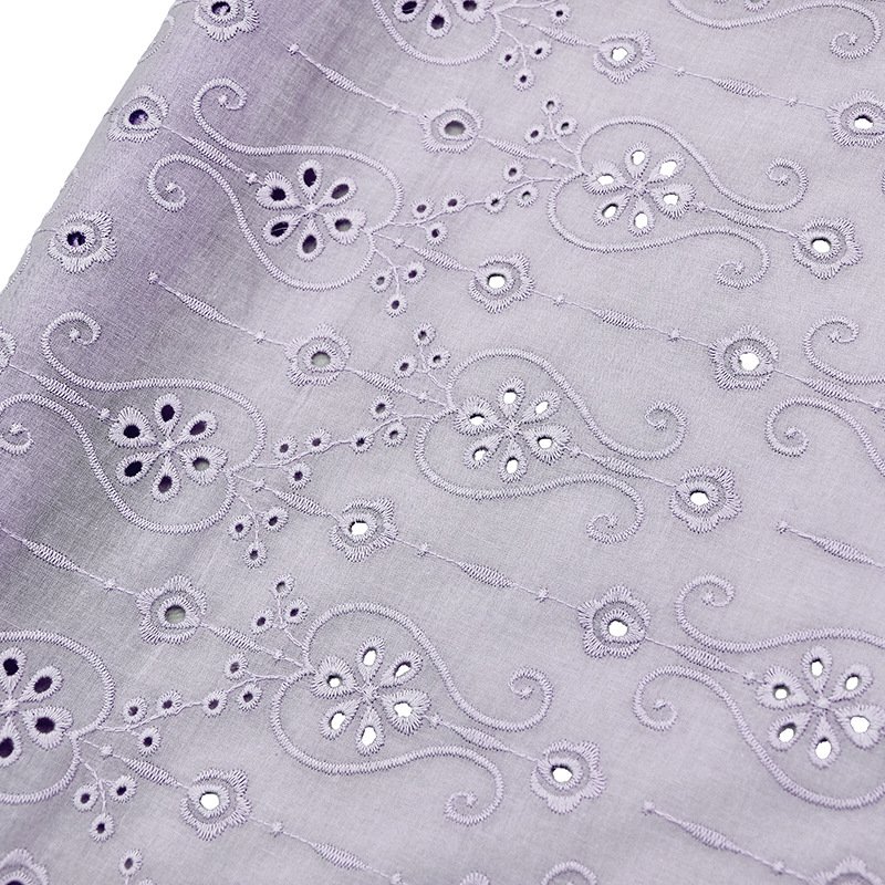 white cotton lace embroidery fabric plain white cotton fabric