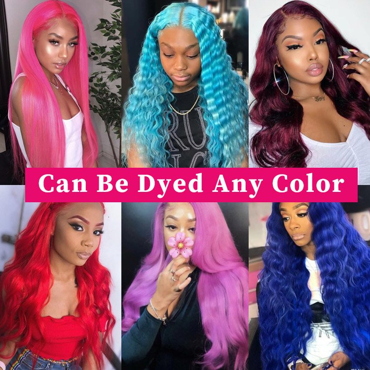 FH Wholesale Human Hair Cheap Wigs Curly Natural Transparent Lace Mink Brazilian Human Hair Water Wave Closure Wig