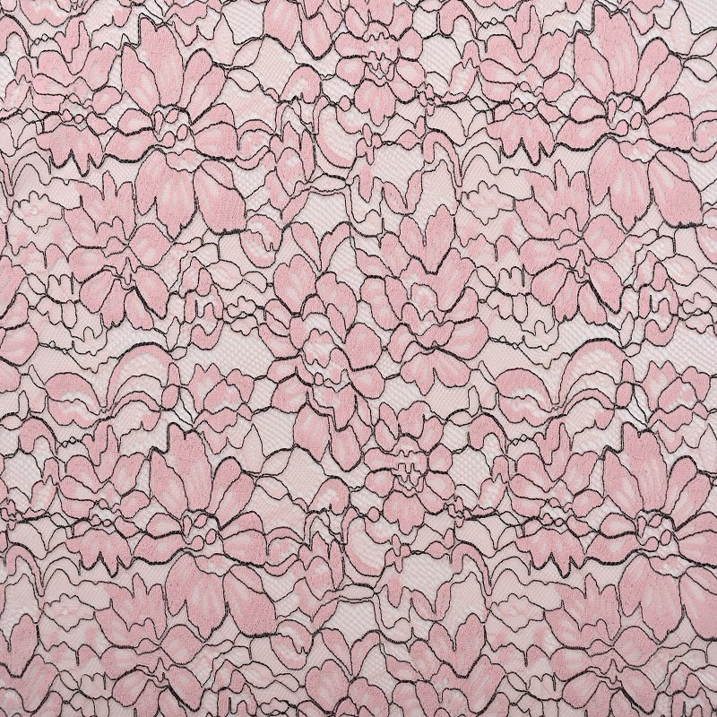 New Style Lower Price Fashion Nylon Cotton Strands Lace Fabric For Dress