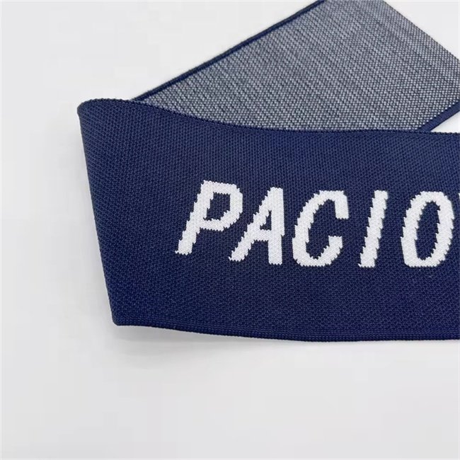 Eco-friendly knitting 1*1 jacquard collar woven rib collar