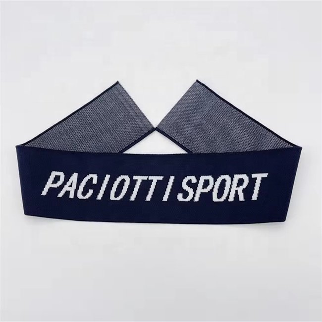 Eco-friendly knitting 1*1 jacquard collar woven rib collar