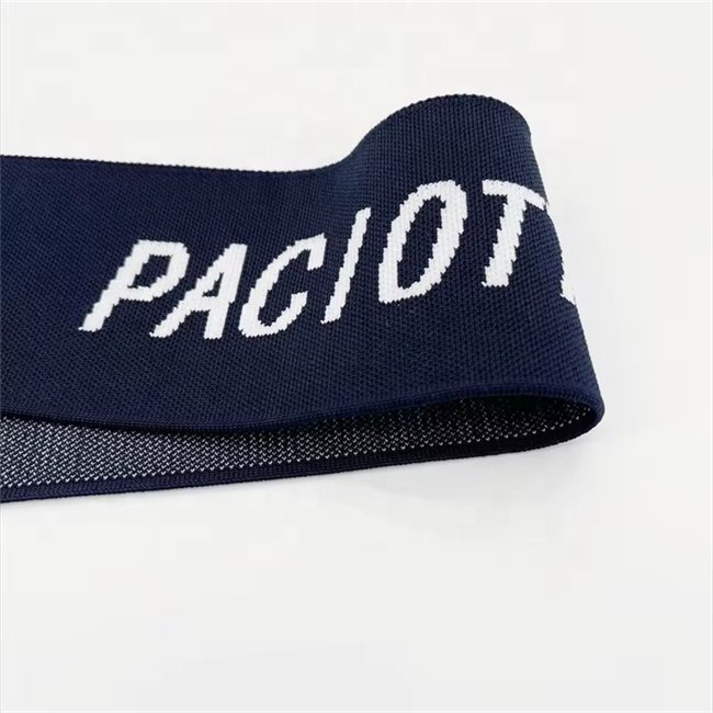 Eco-friendly knitting 1*1 jacquard collar woven rib collar