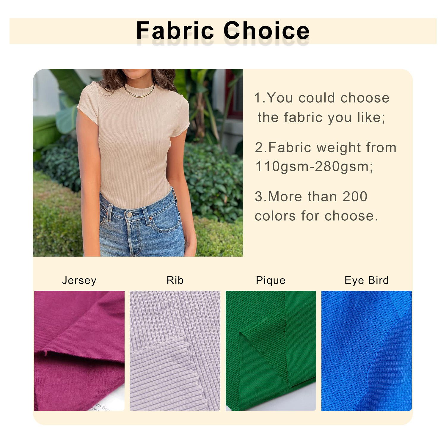 High Quality Sexy Lounge Wear Cropped Tops Plain Blank Cotton Tight Tee Slim Fit Crew Neck T shirt Women