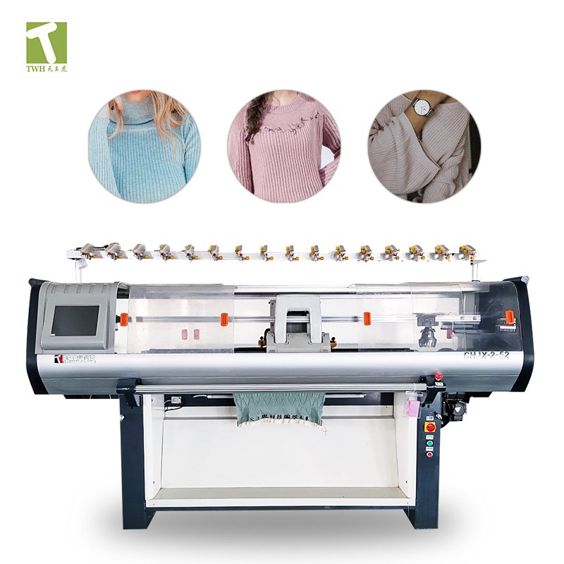 single system 100inch 14G of jersey knitting machine sweater knitting machine computerized flat knitting machine