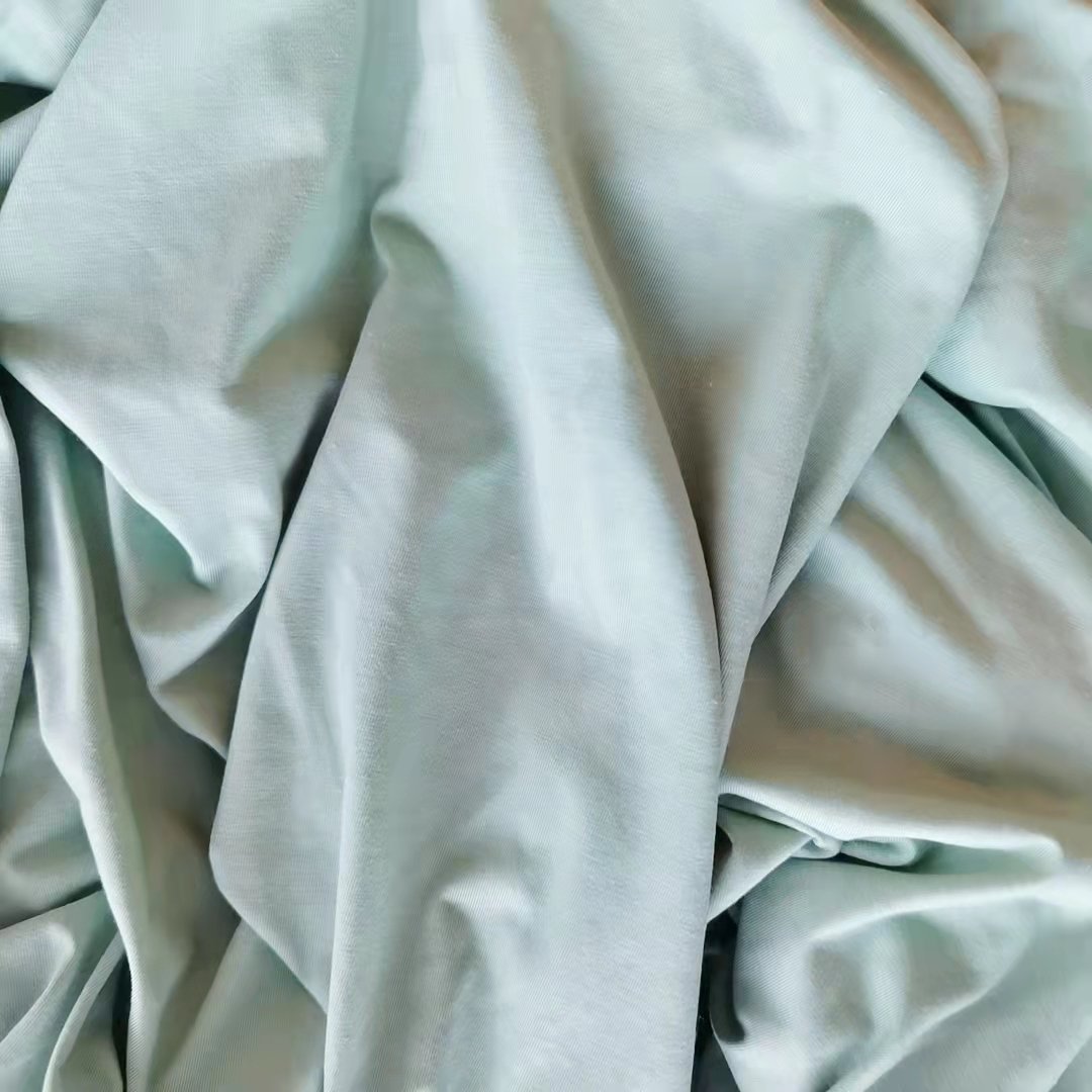 Organic cotton blend with bamboo knitting elastic fabric for underwear